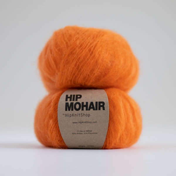 Hip Mohair - oh la la orange