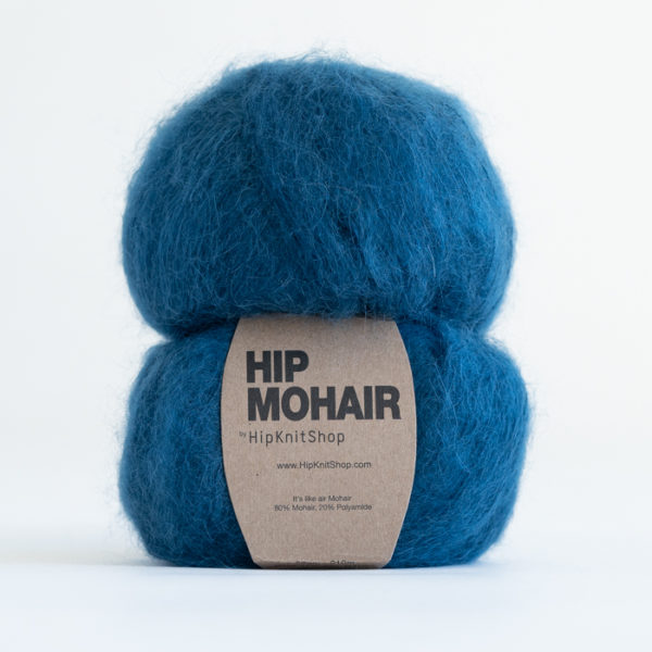 Hip Mohair - petrol blue
