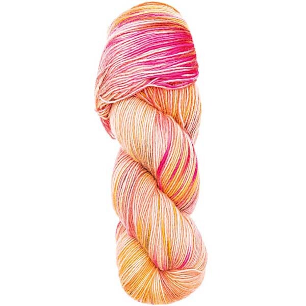006 Hand-Dyed Happiness - salmon yellow