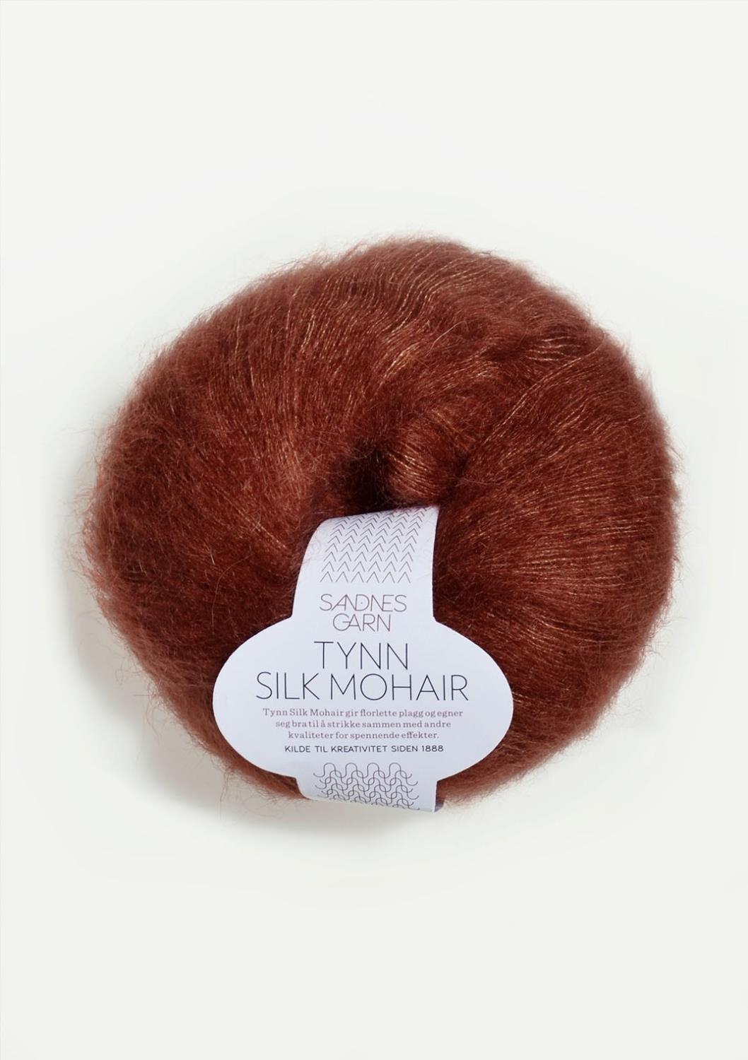 3554 Tynn Silk Mohair - rust