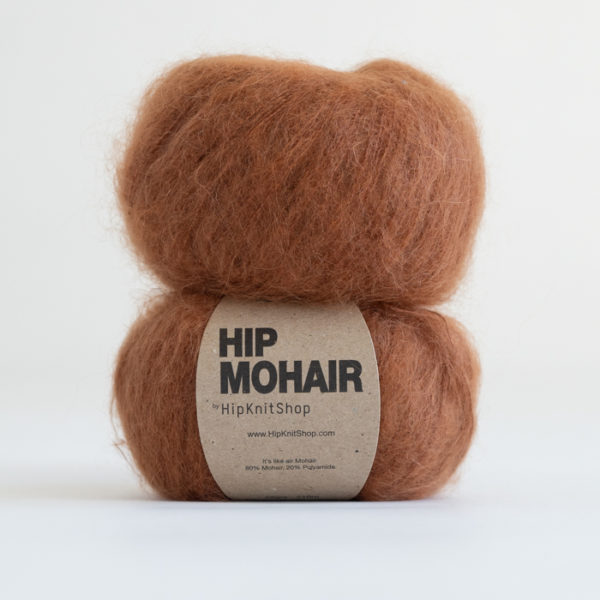Hip Mohair - caramel fudge brown