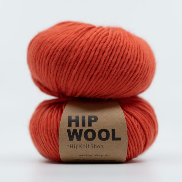 Hip Wool - runway red