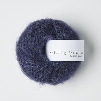 Soft Silk Mohair - mørkeblå