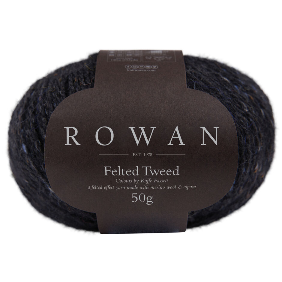 211 Felted Tweed - black