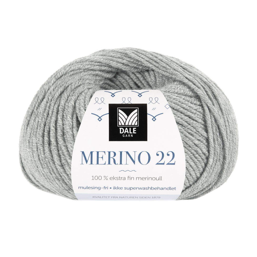 2003 Merino 22 - lys grå melert
