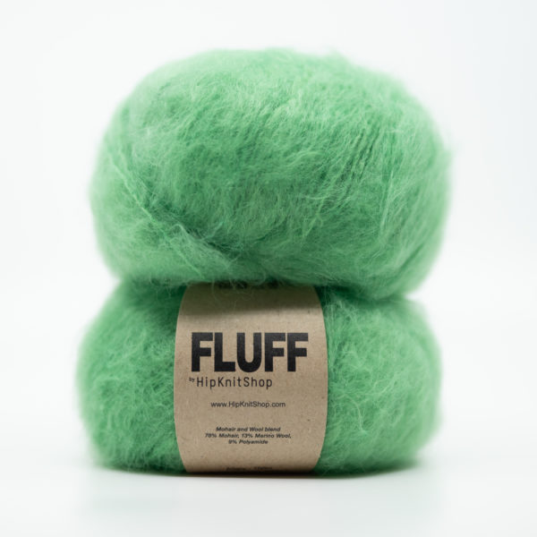 Hip Fluff - jelly bean green