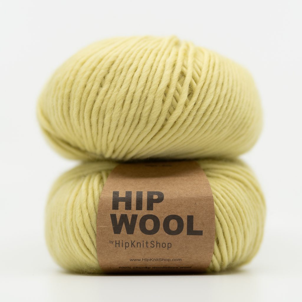 Hip Wool - lime yellow