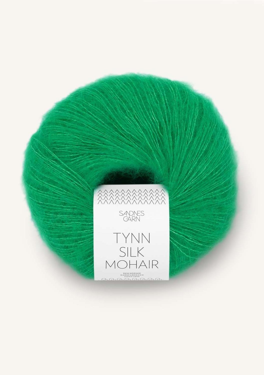8236 Tynn Silk Mohair - jelly bean green
