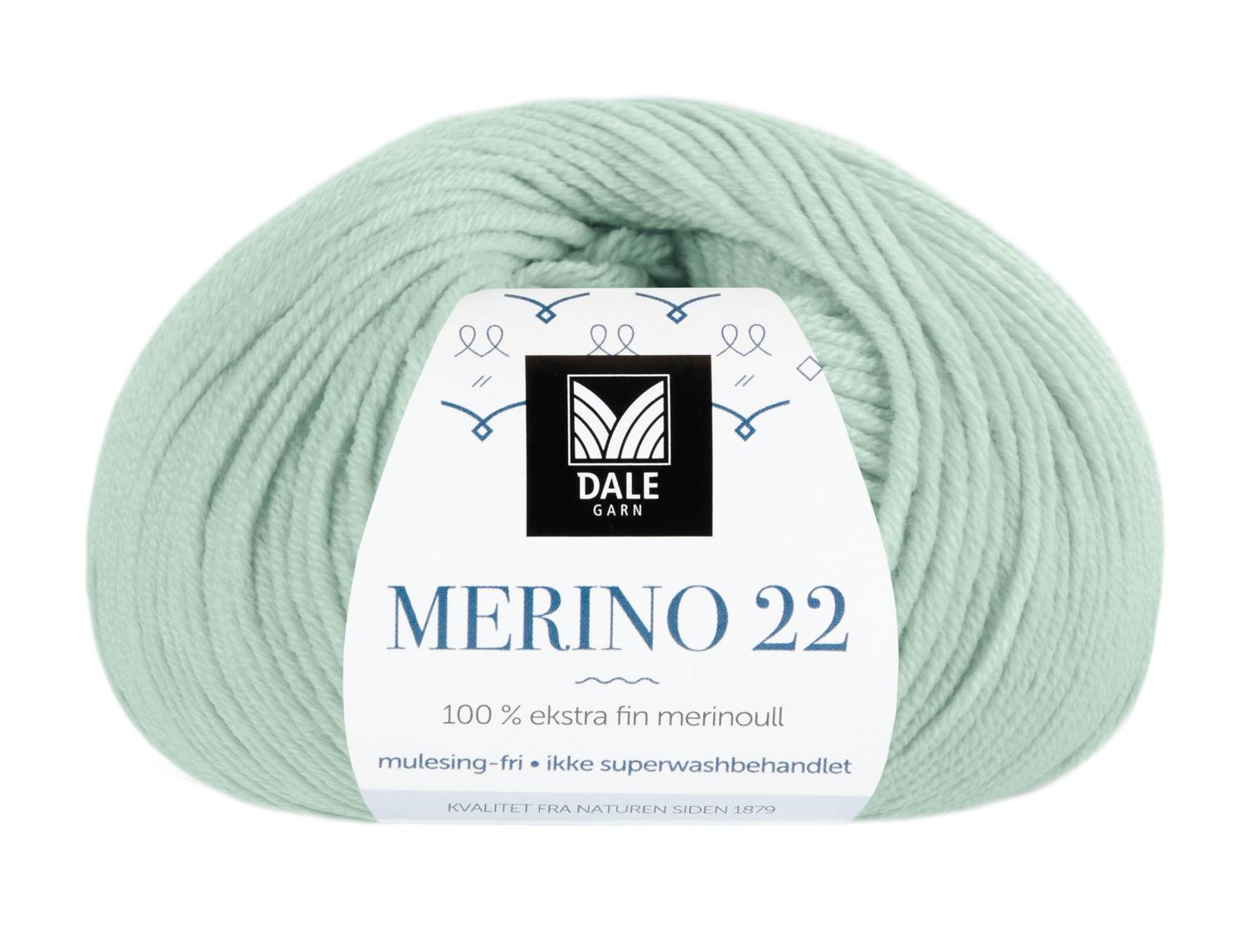 2032 Merino 22 - mintgrønn