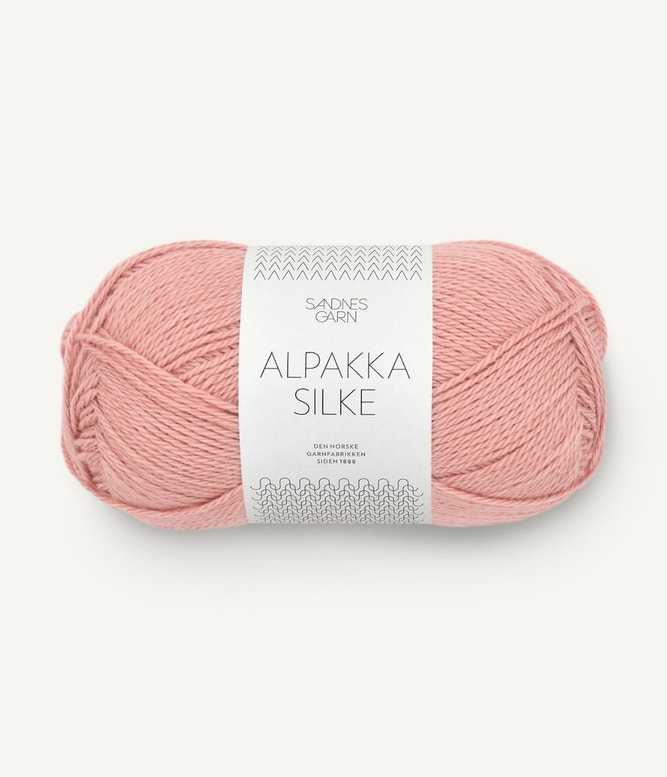 4033 Alpakka Silke - ferskenblomst