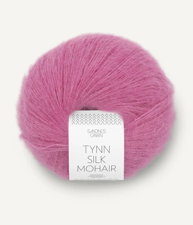 4626 Tynn Silk Mohair - shocking pink