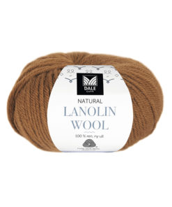 1426 Lanolin Wool - mørk oker