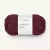 4372 Alpakka Silke - dyp burgunder
