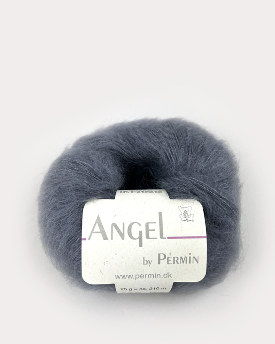 4109 Angel Mohair - grå