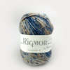 514 Rigmor - blå/beige