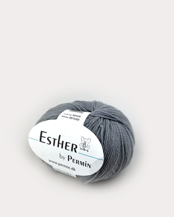 438 Esther - lys grå