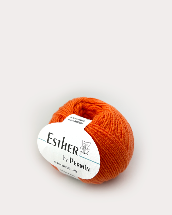 455 Esther - mørk orange