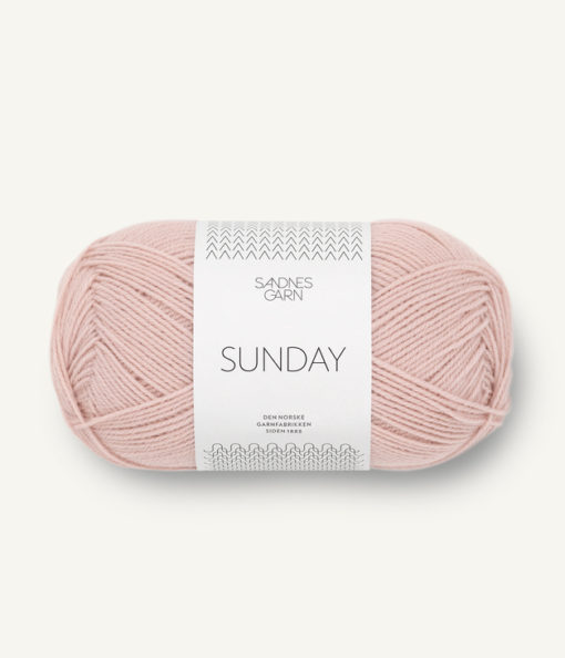 3511 Sunday - pudder rosa