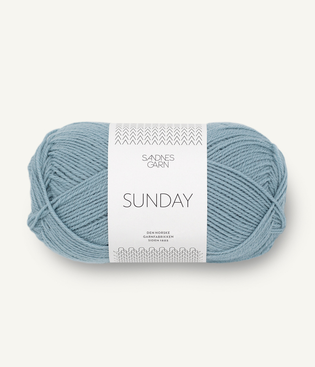 6501 Sunday - isblå