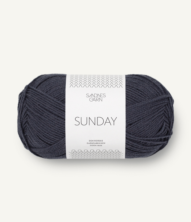 6581 Sunday - mørk gråblå