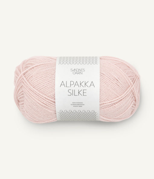 3511 Alpakka Silke - pudderrosa