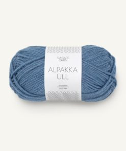 6052 Alpakka Ull - jeansblå