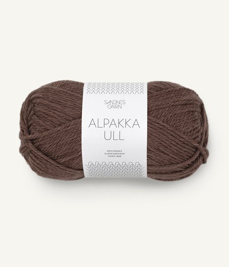 3571 Alpakka Ull - brun