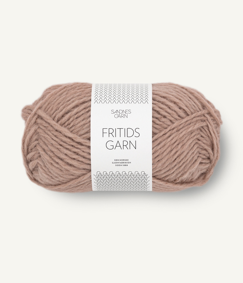 3041 Fritidsgarn - lys eikenøtt