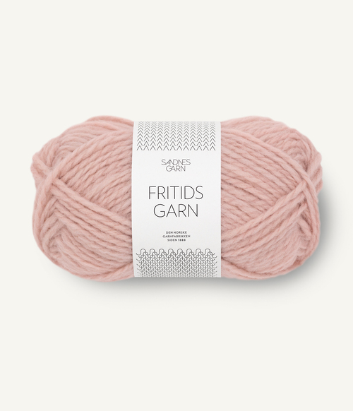 3511 Fritidsgarn - pudderrosa