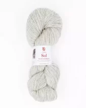 413 Sol - melert lys grå