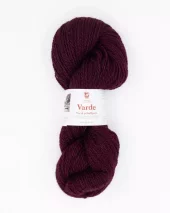 2131 Varde Pelsullgarn - burgunderlilla