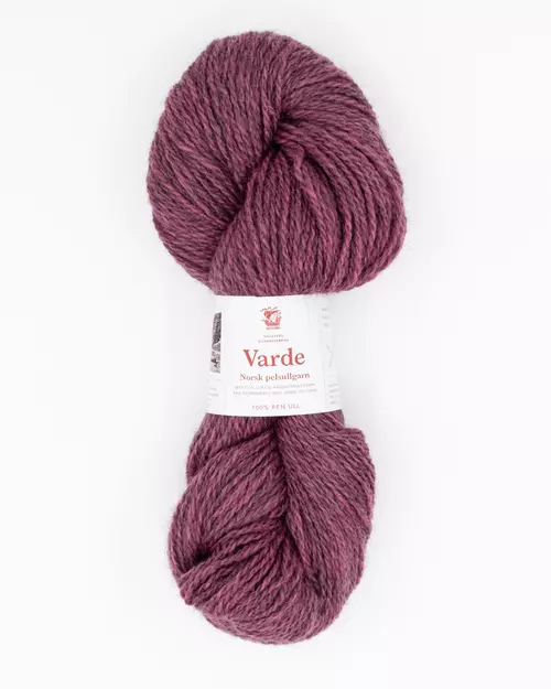 2137 Varde Pelsullgarn - støvet rosa