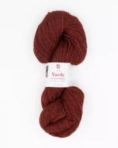 2138 Varde Pelsullgarn - rødbrun