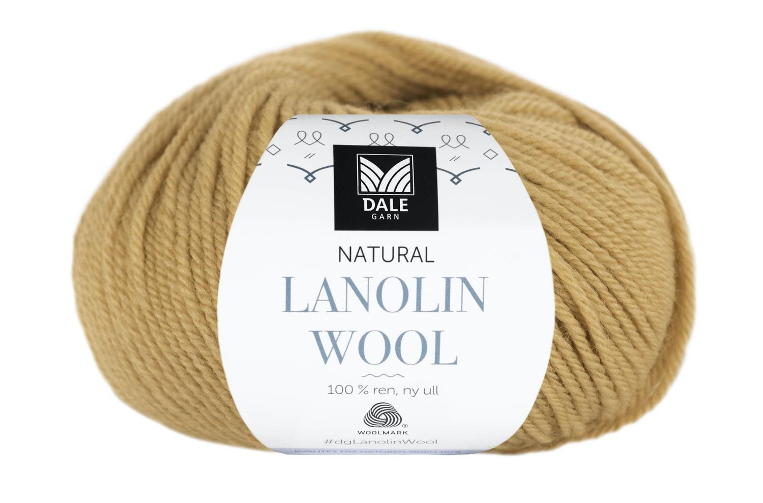 1457 Lanolin Wool - honning