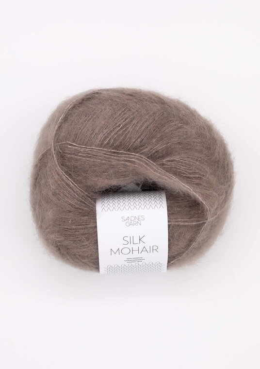 3161 Silk Mohair - eikenøtt