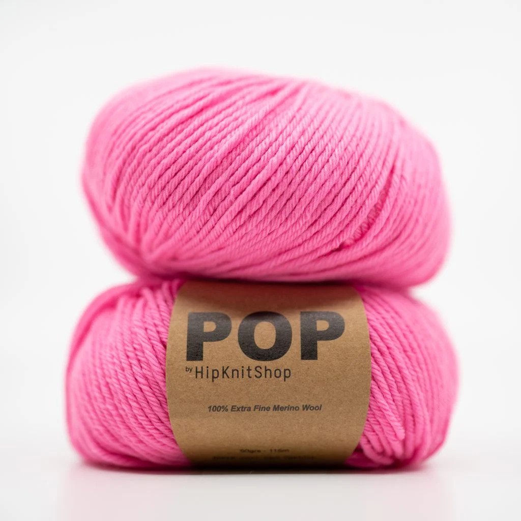 Hip Pop Merino - pink crush