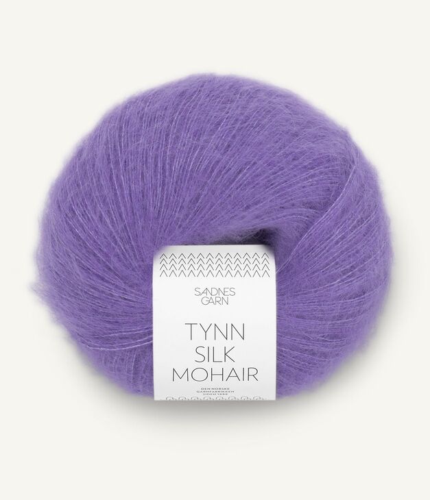 5235 Tynn Silk Mohair - pasjonsblomst