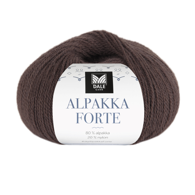 734 Alpakka Forte - brun