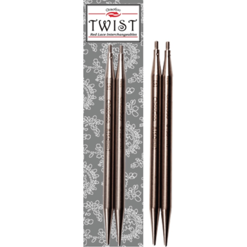 ChiaoGoo TWIST lace tips 4mm - 13cm (S)