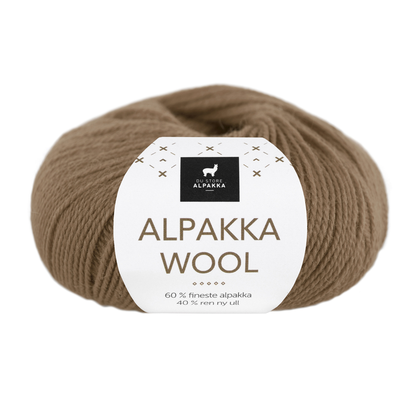 549 Alpakka Wool - nøttebrun