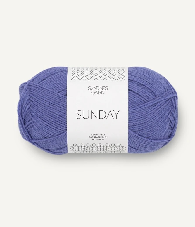 5535 Sunday - blå iris