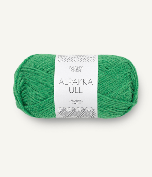 8236 Alpakka Ull - jelly bean green
