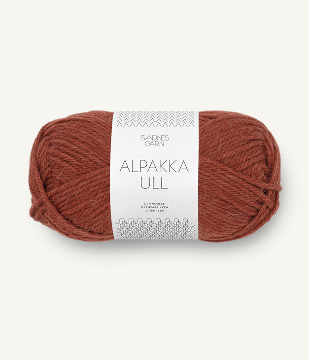 3355 Alpakka Ull - rust