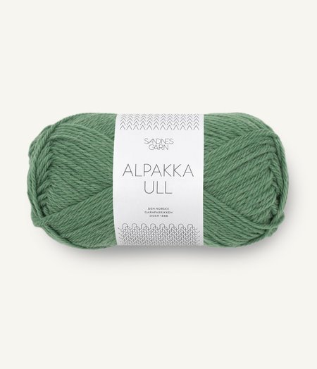 8062 Alpakka Ull - grønn myrt
