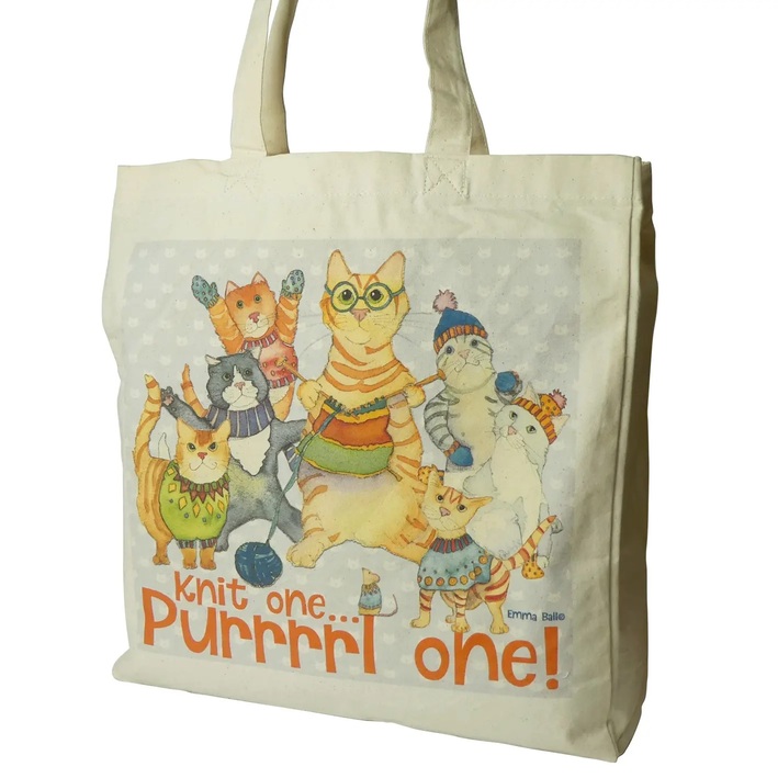 Kanvaspose - knit one, purrrrrl one