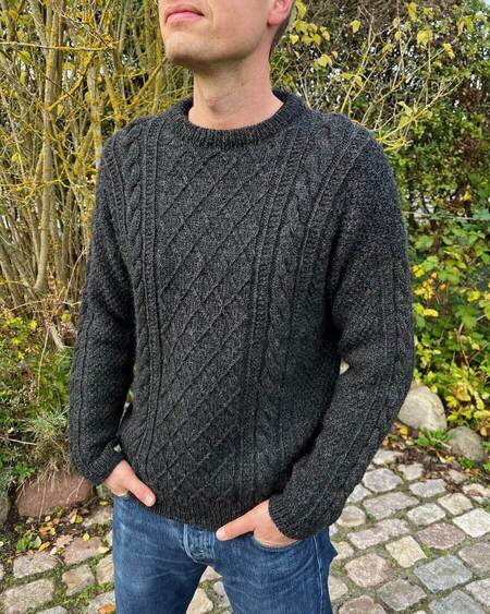 Moby sweater man