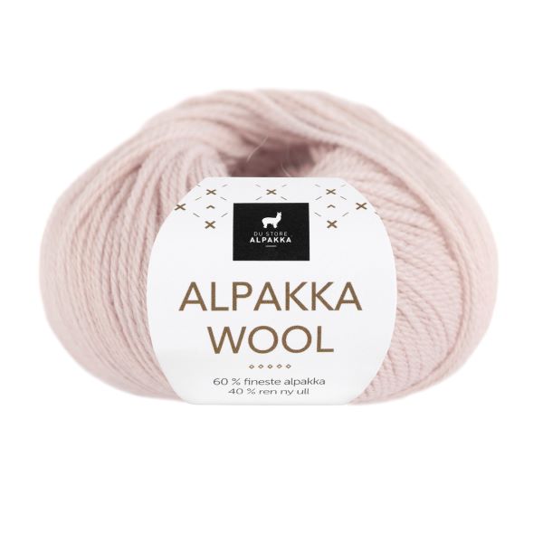 556 Alpakka Wool - pudderrosa