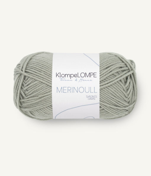 9040 KlompeLompe Merinoull - puddergrønn