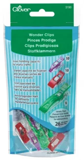 3190 Stoffklyper, tre størrelser