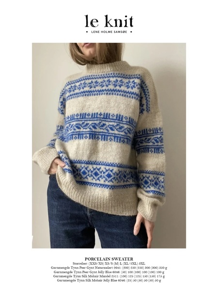 leKnit Porcelain sweater